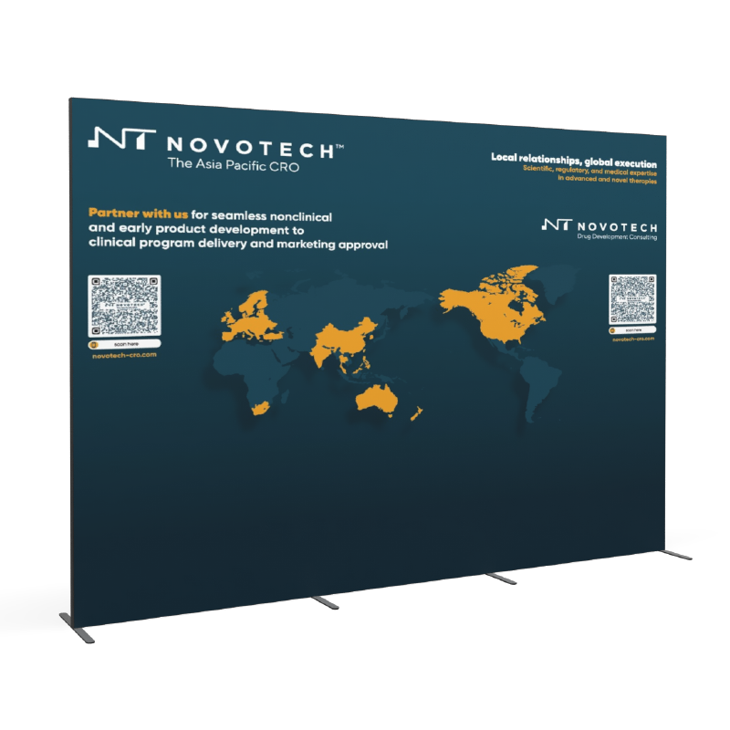 Skyline Envision portable display featuring the Amplify Lite Display system