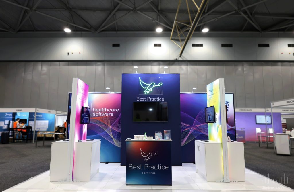 Custom Exhibition Stand for Best Practice Software