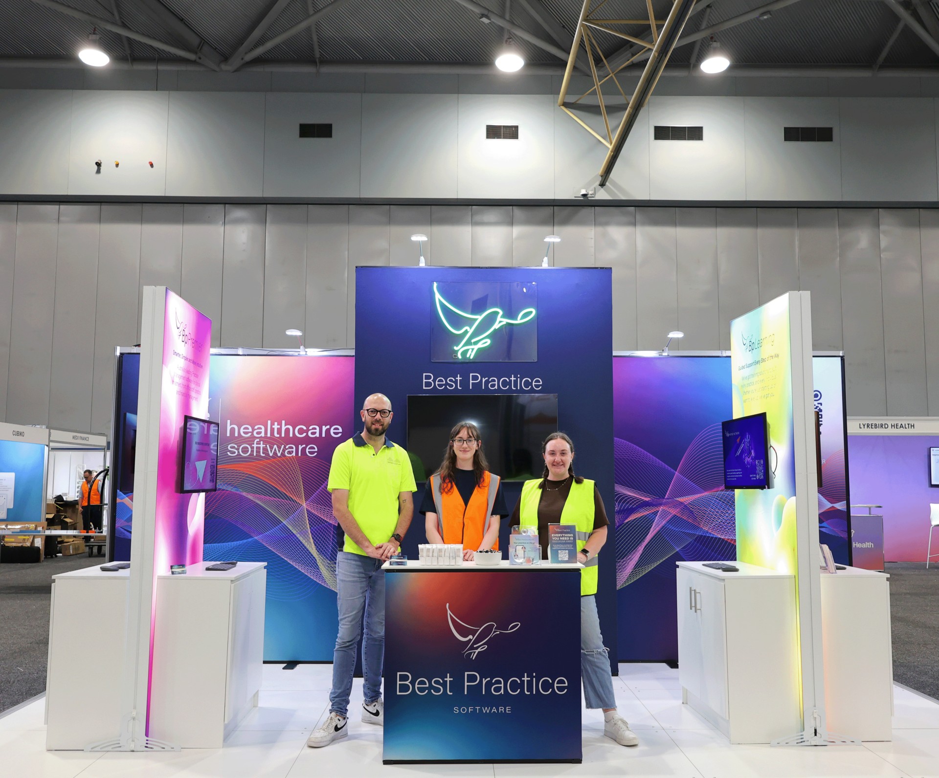 Custom Exhibition Stands for Best Practice Software